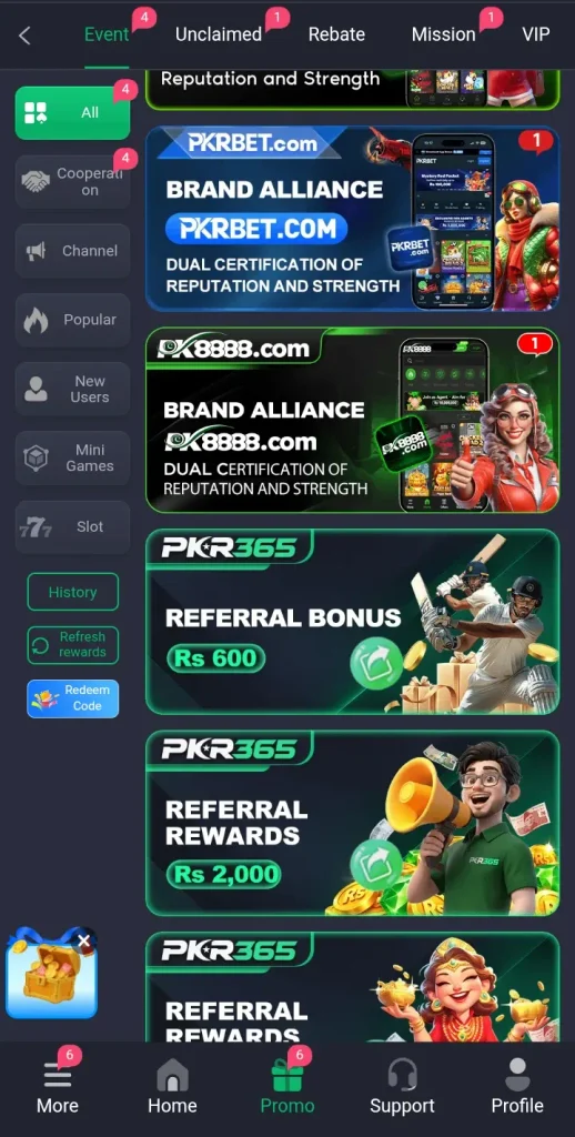 PKR365 Game new earning app in world..